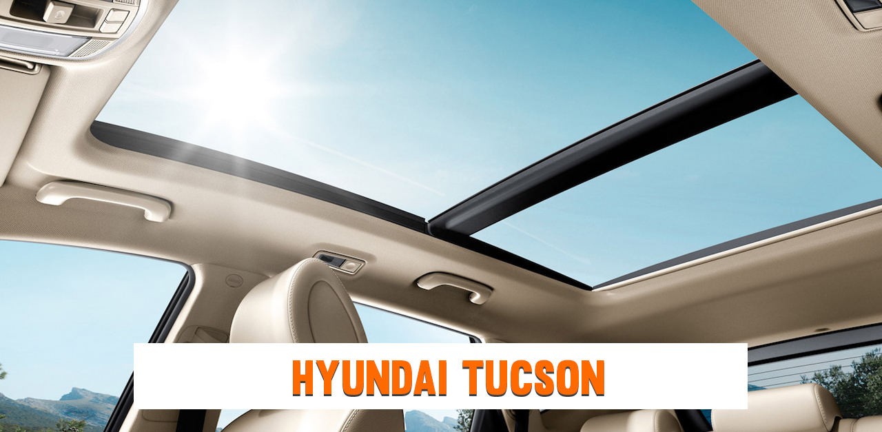 hyundai tucson sunroof cars 