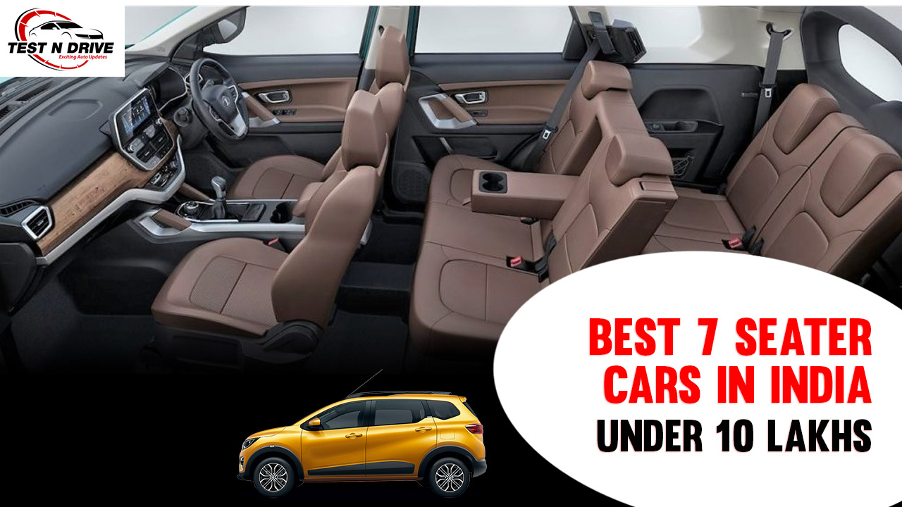 Best 7 Seater Cars Under 10 Lakhs in India  2021  Test N Drive
