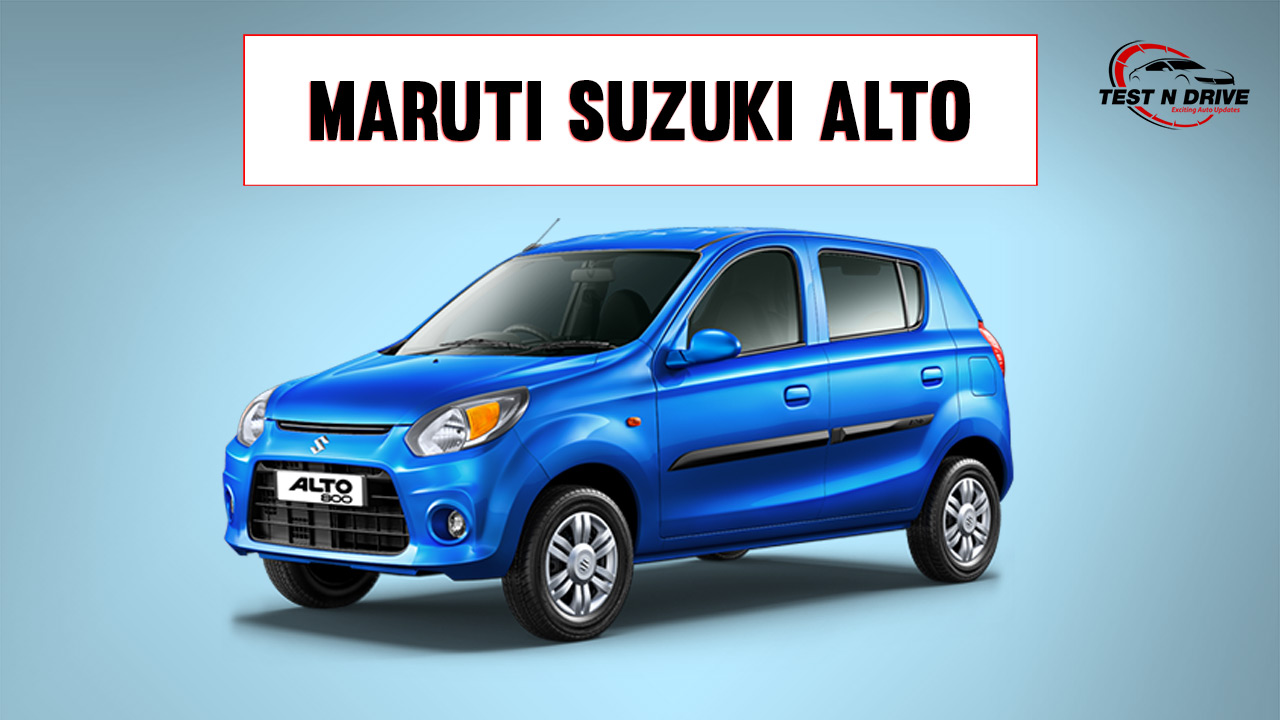 one of the best low maintenance cars in india Maruti alto