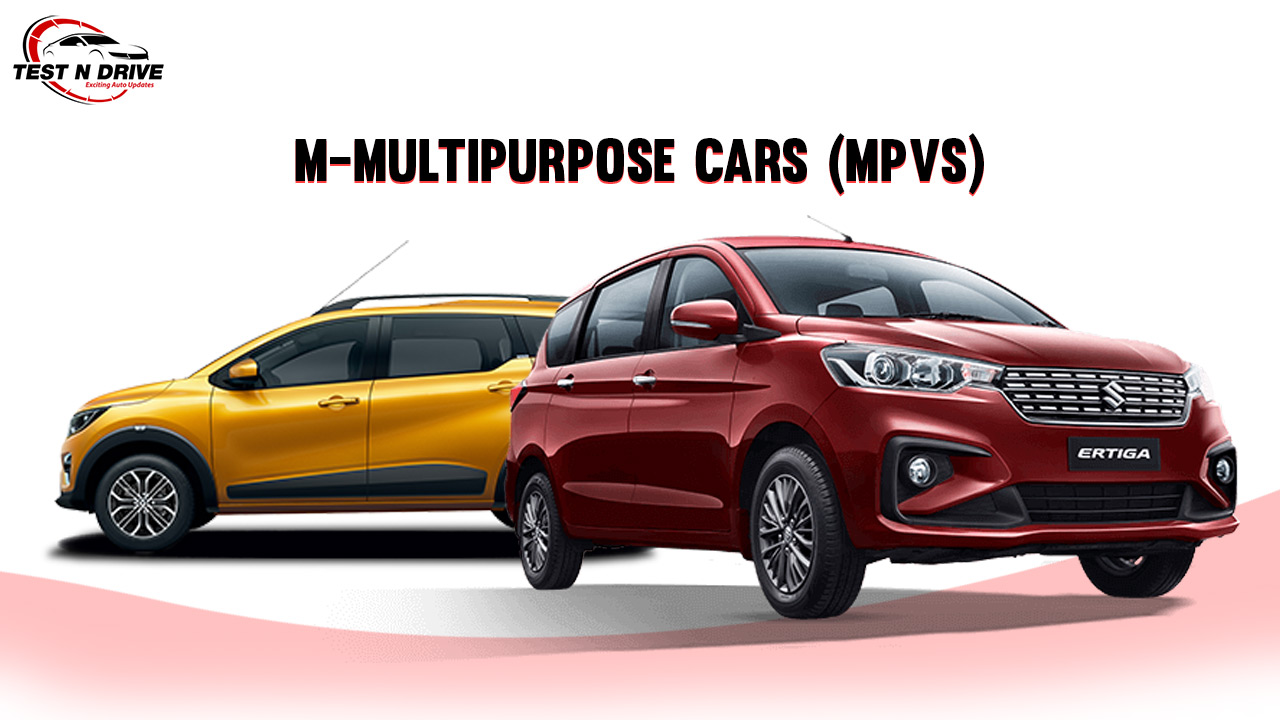 M-Segment Multipurpose car segments in India