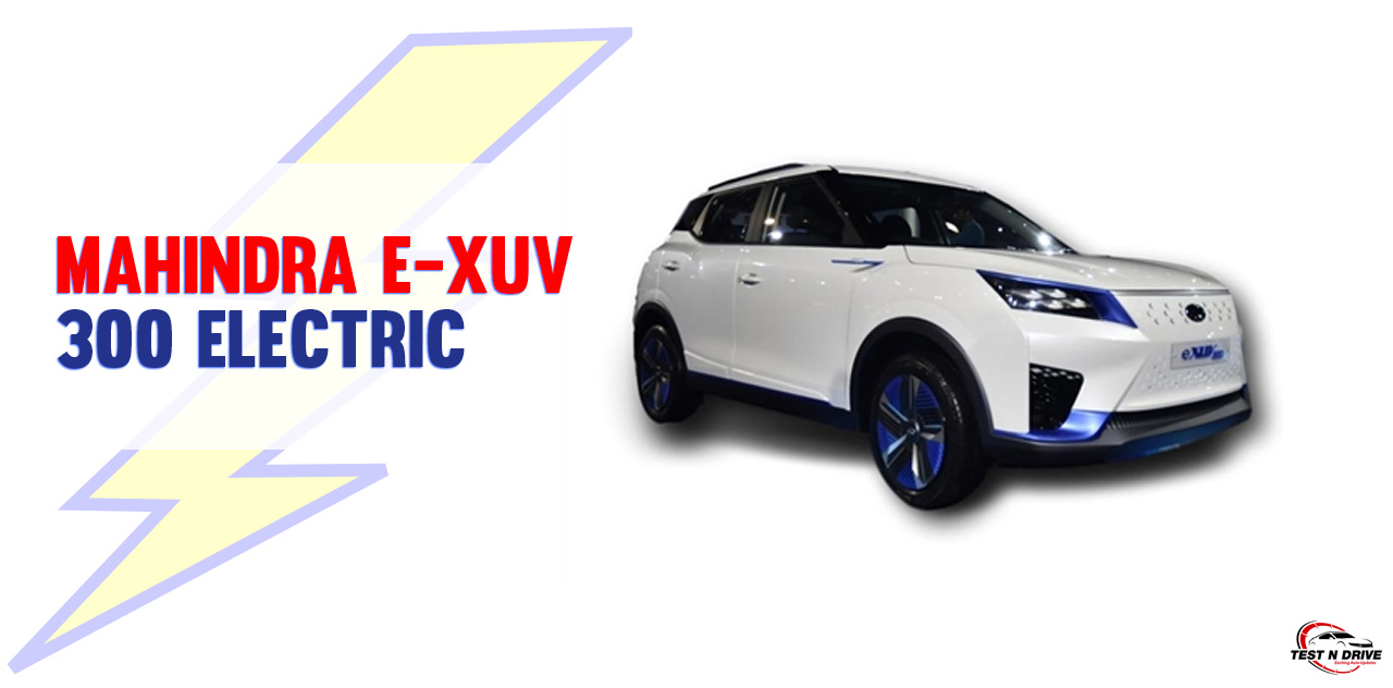 Mahindra E-XUV 300 Electric - upcoming electric car in India 