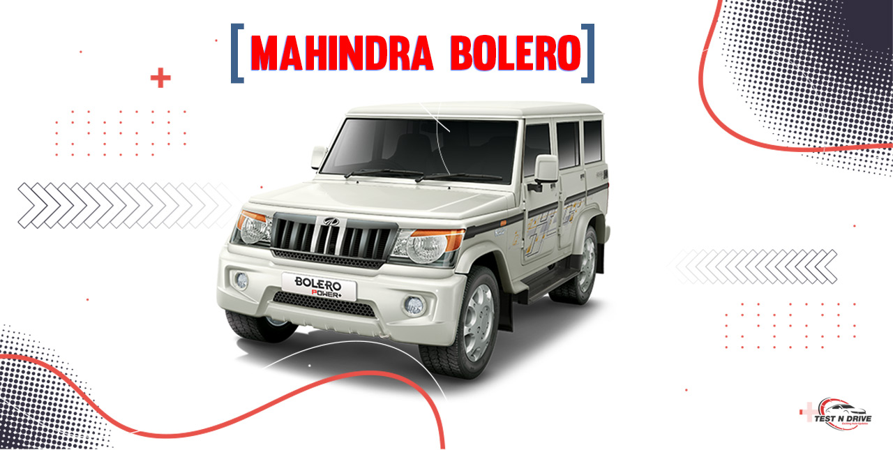 Mahindra Bolero Most Reliable SUV car in India - TestNdrive