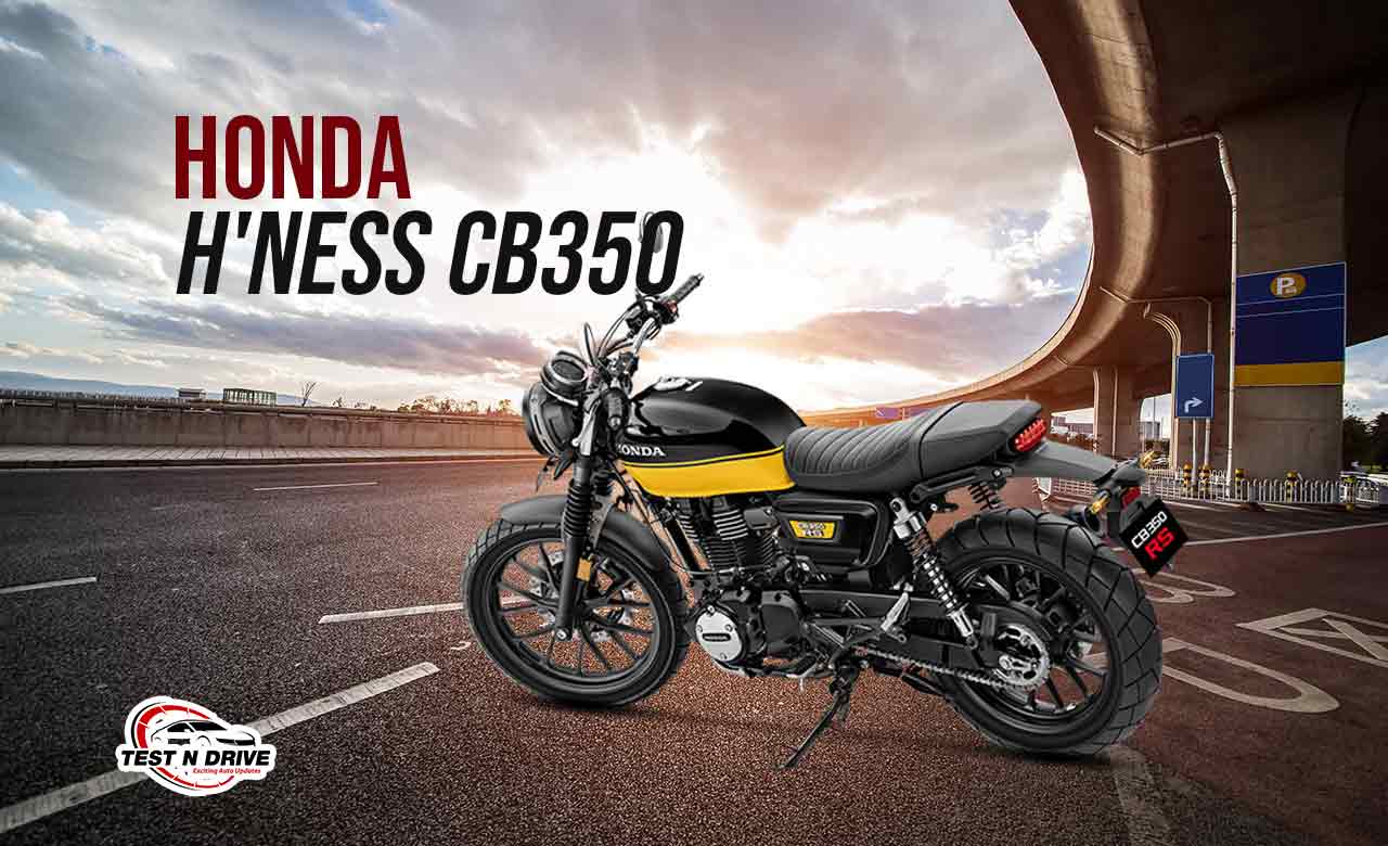 Honda H'NESS CB350 best bikes for long drives in India