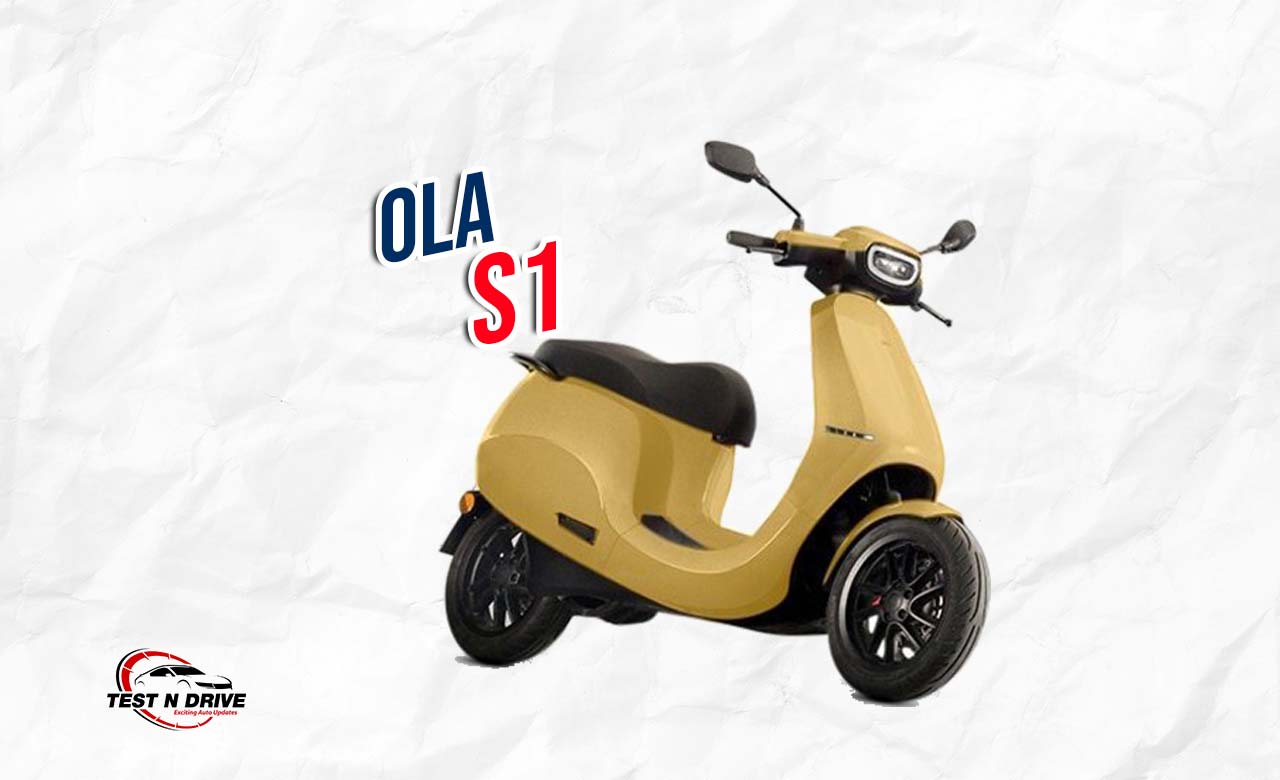 OLA S1 - best mileage electric scooter in India