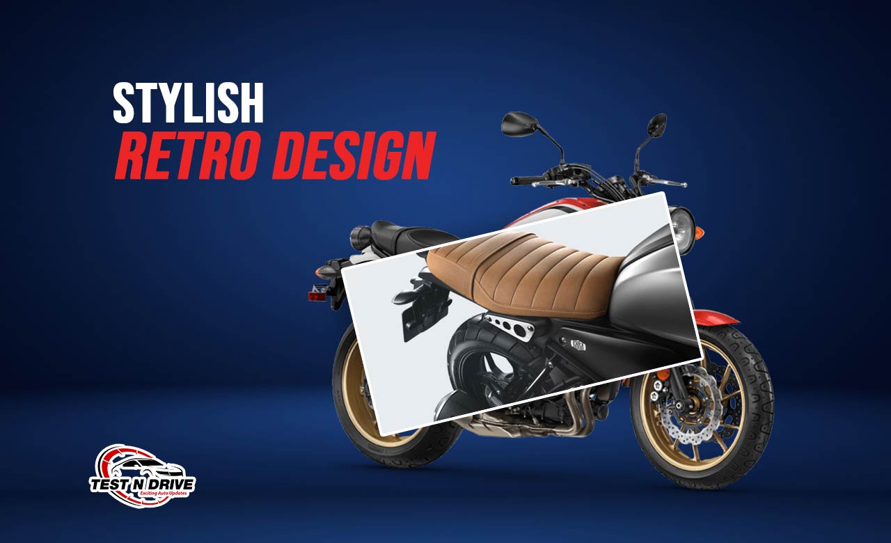 XSR 300 Stylish Design