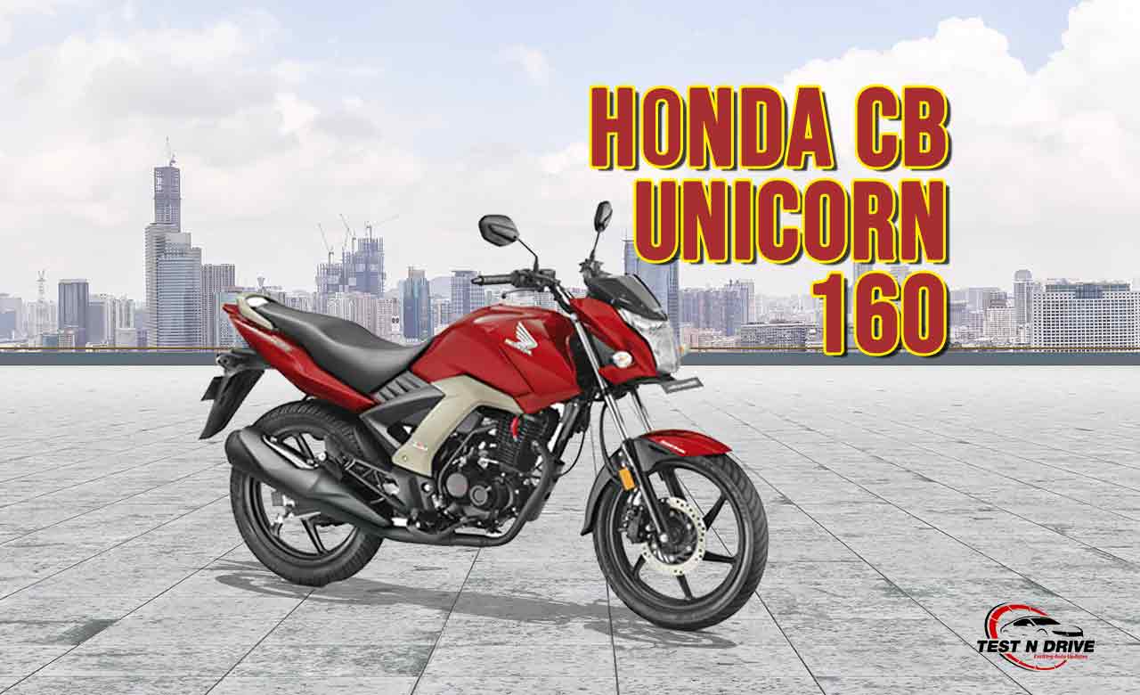 Honda CB unicorn 160 - TestNDrive