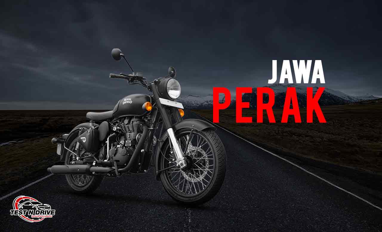 Jawa Perak Double Silencer bike in india