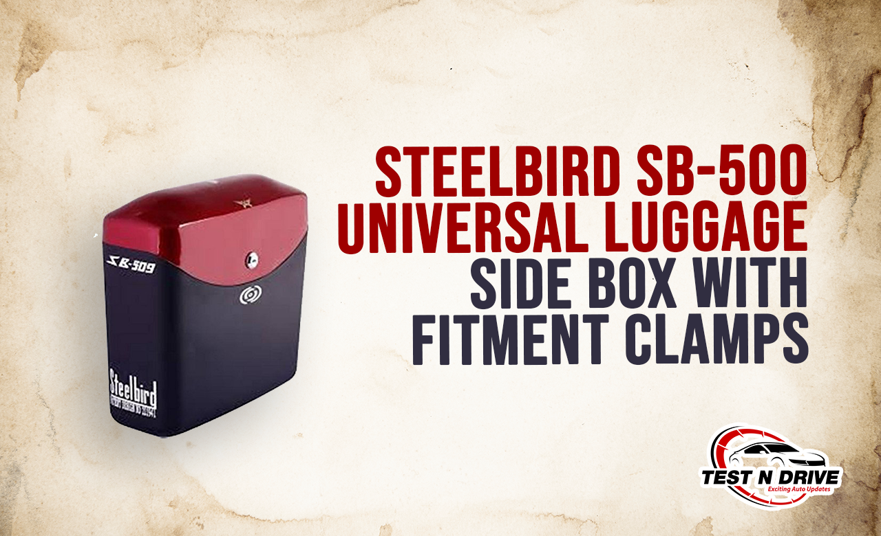 Steel Bird SB- 500 universal luggage bike side box