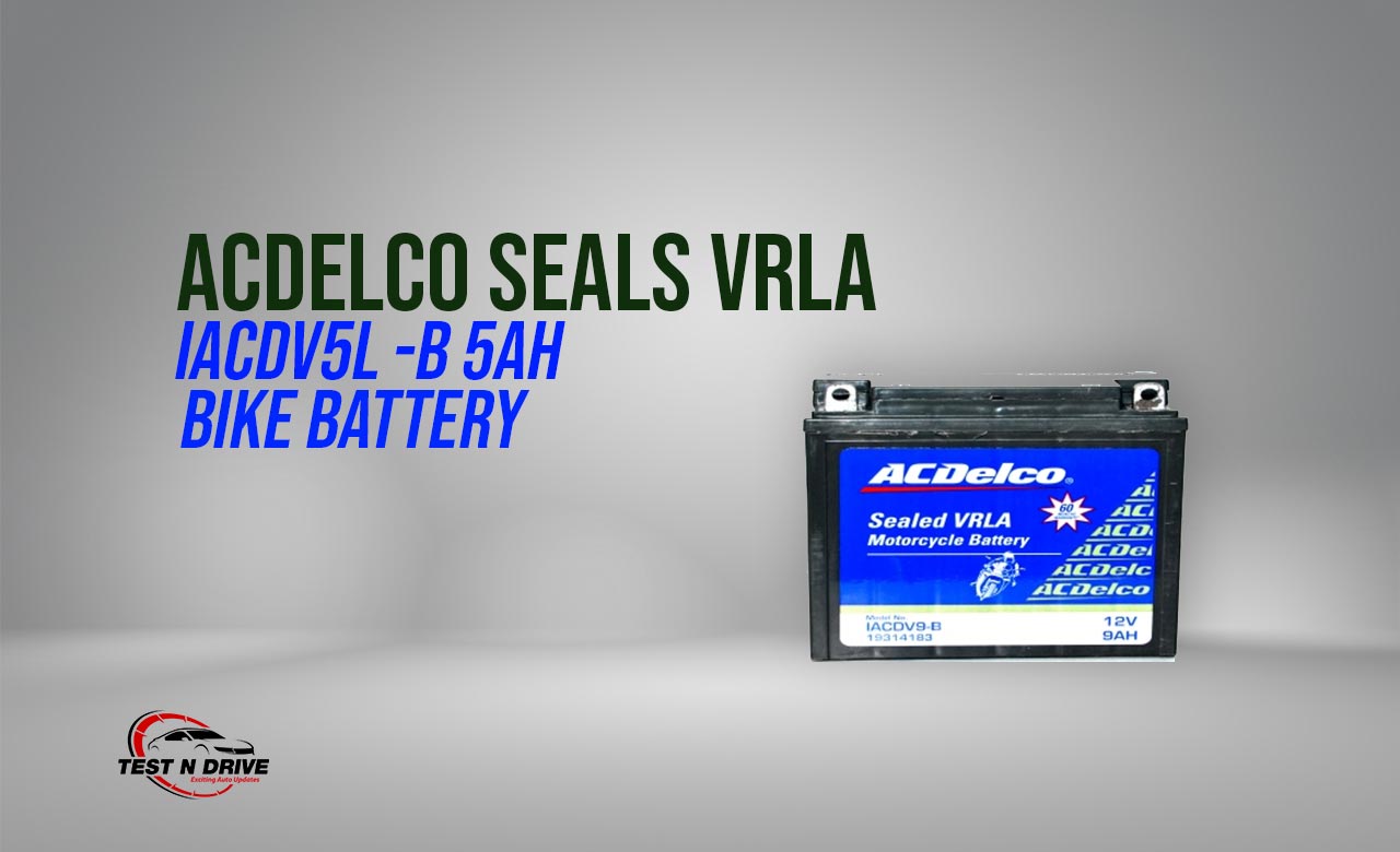 ACDelco Seals VRLA Iacdv5l -B 5Ah Bike Battery