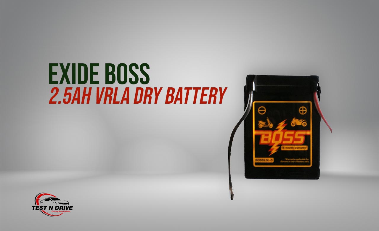 Exide Boss 2.5Ah VRLA Dry Battery