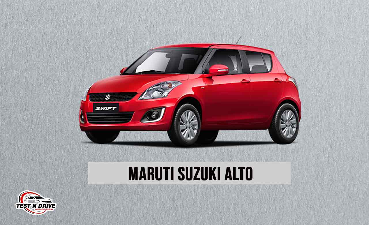 Maruti Suzuki Alto - lowest ground clearance car in india