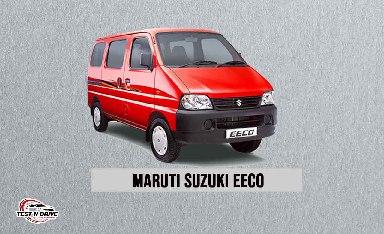 Maruti Suzuki EECO - lowest ground clearance car in india