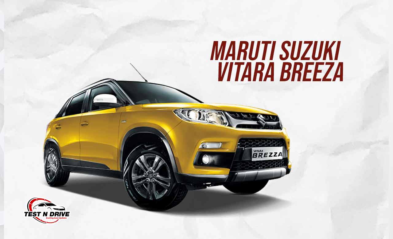 Maruti Suzuki Vitara Breeza - best SUV cars under 15 lakhs in India