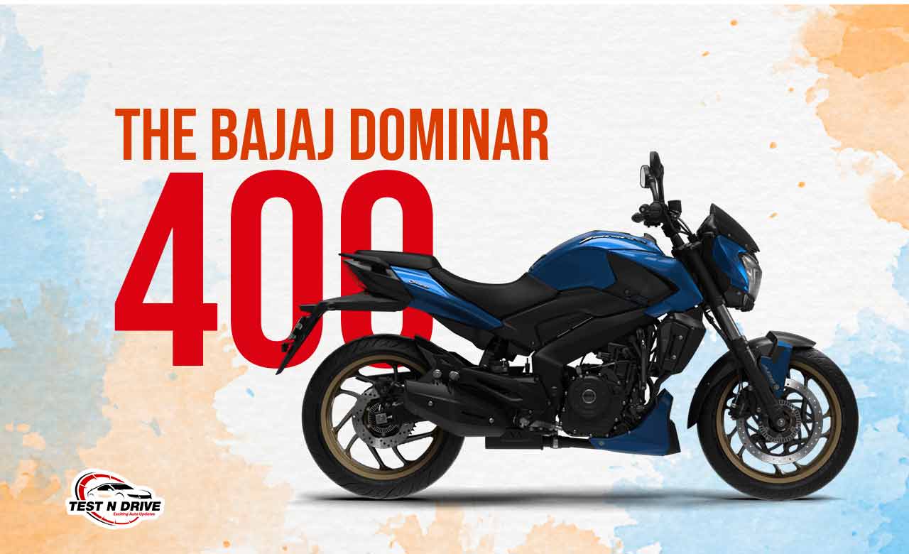 Bajaj Dominar 400 - best cruiser bike in india