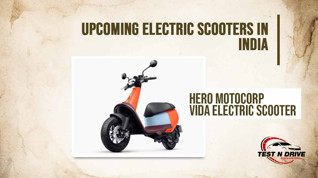 Hero Motocorp Vida - upcoming electric scooter in india