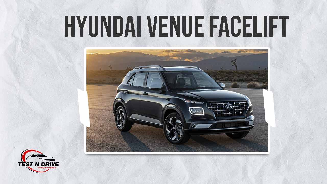 Hyundai venue facelift - TestNdrive