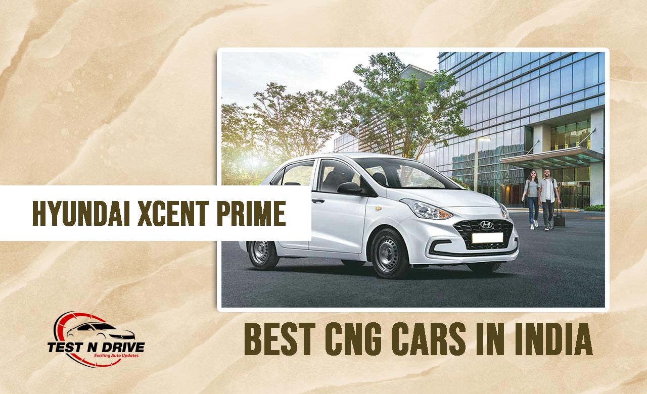 Hyundai Xcent Prime - CNG Car in India
