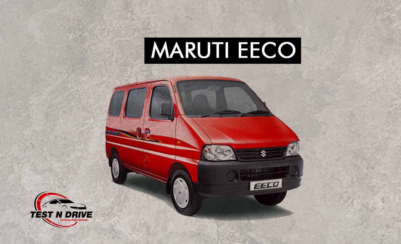 Maruti EECO - TestNdrive