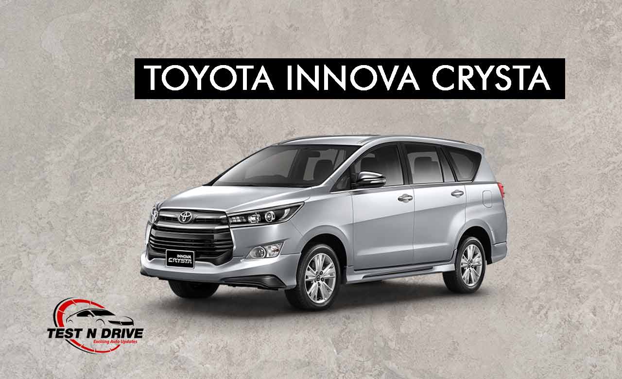 Toyota Innova Crysta - TestNdrive
