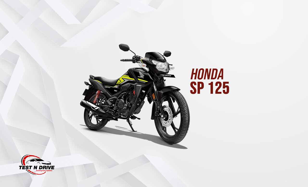 Honda SP 125 - TestNDrive