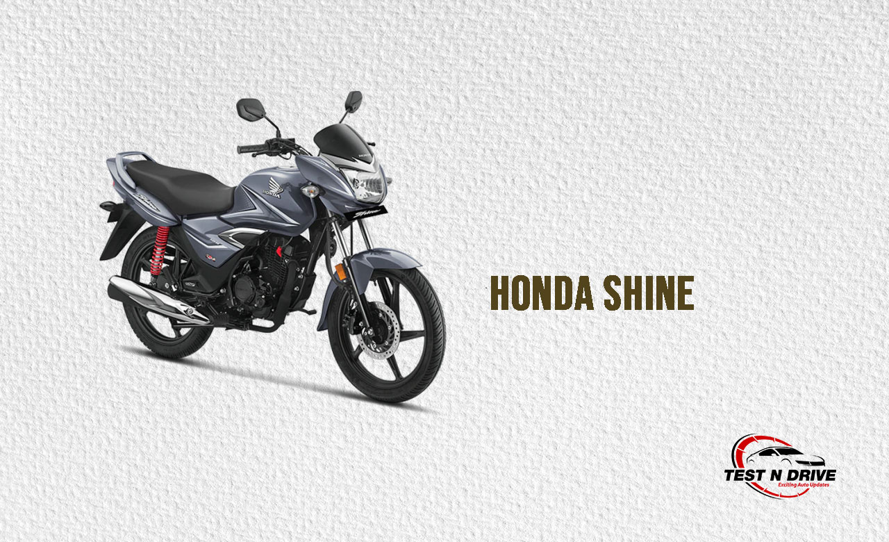 Honda Shine - light weight bike in india