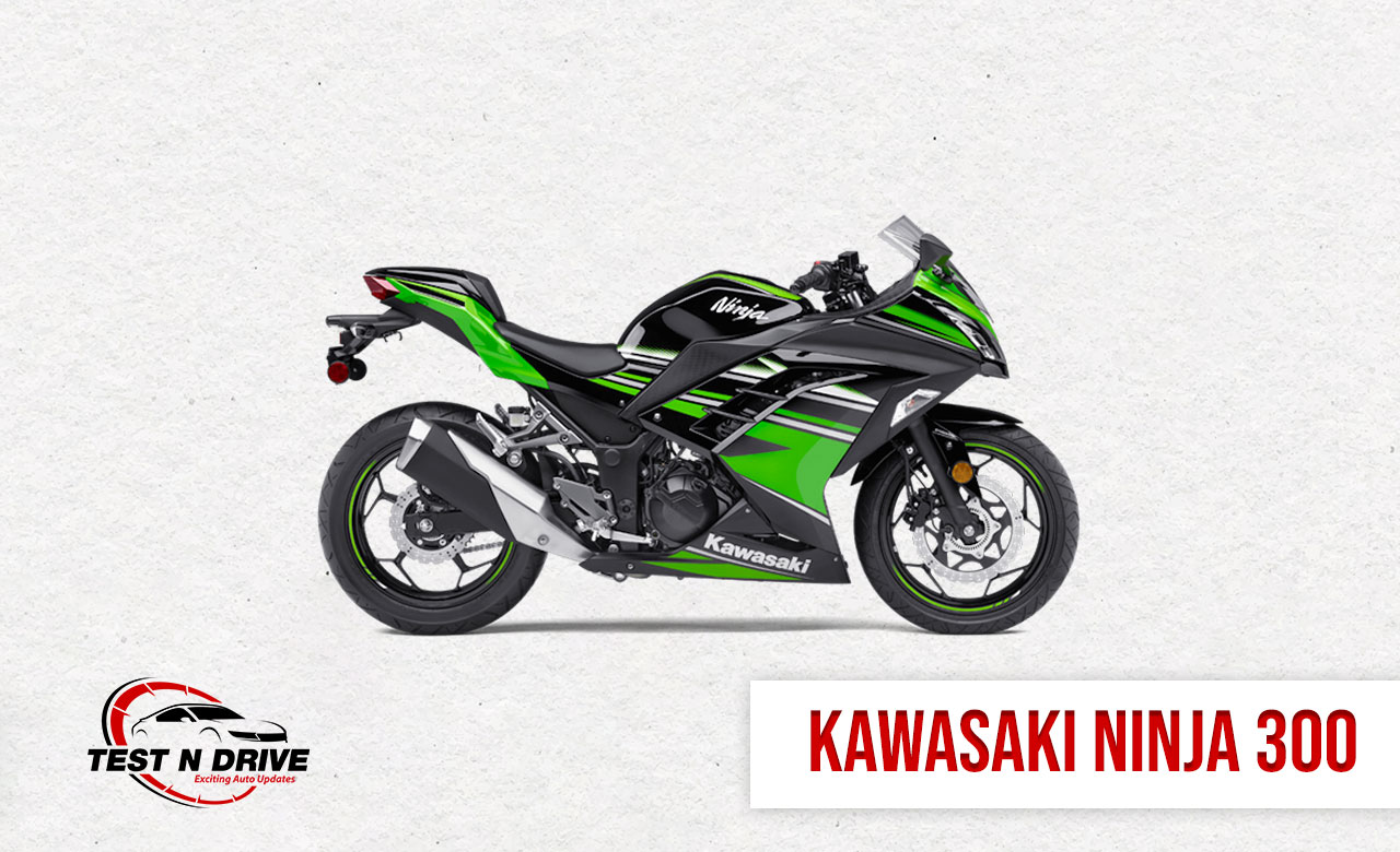 Kawasaki Ninja 300 sports bike in India