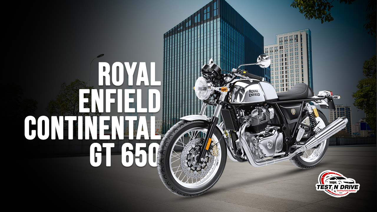 Royal Enfield Continental Gt 650 - Cafe Racer Bikes in India