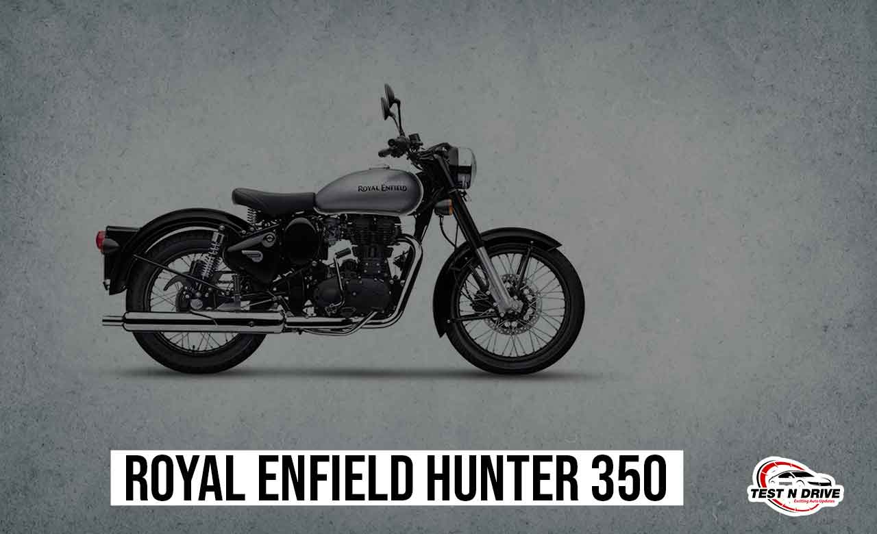  Royal Enfield Hunter 350 - upcoming bike