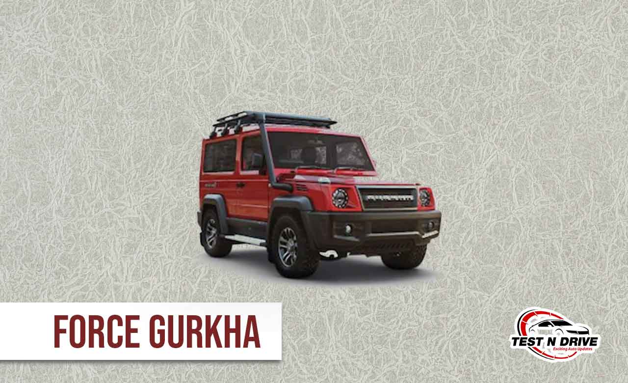 Force Gurkha - 4x4 car in india 