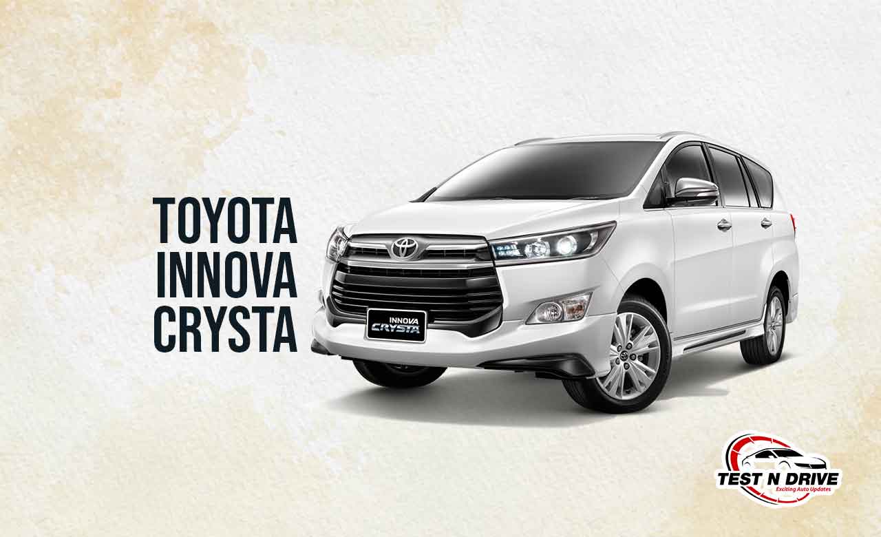 TOYOTA INNOVA CRYSTA - Testndrive