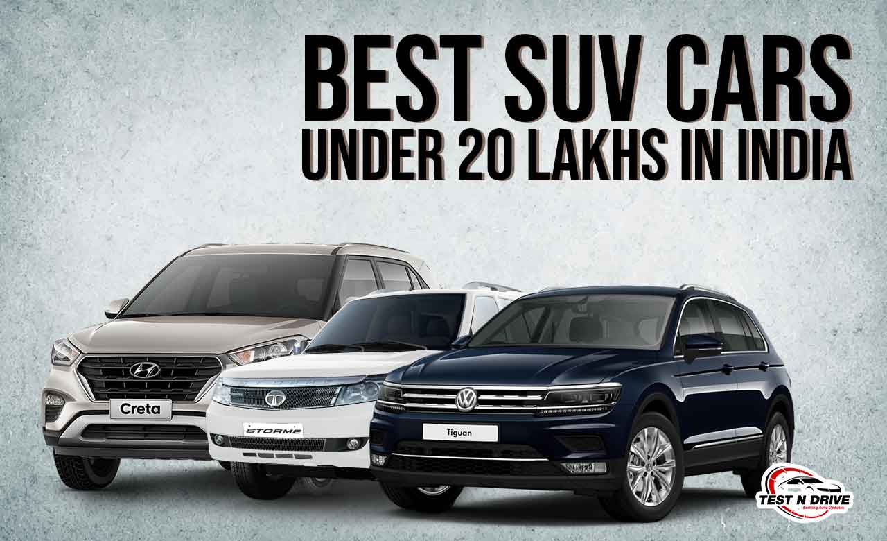 Best SUV Cars Under 20 Lakhs In India