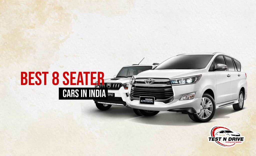 Best 8 seater cars in India